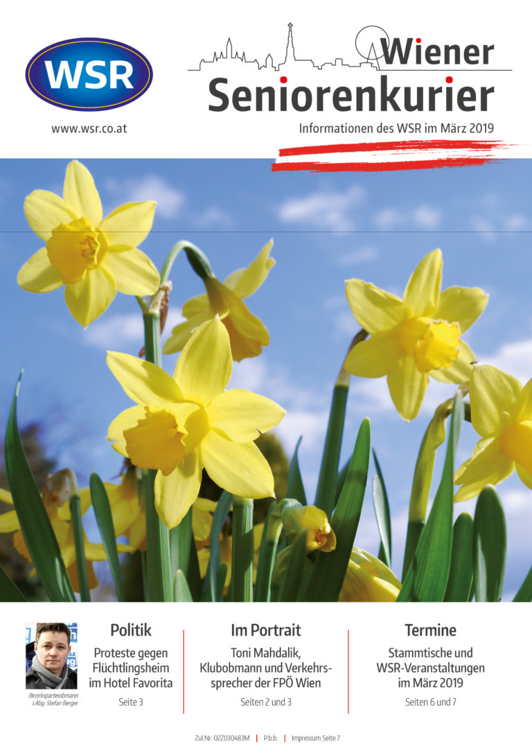 Der Seniorenkurier März 2019 ist da!