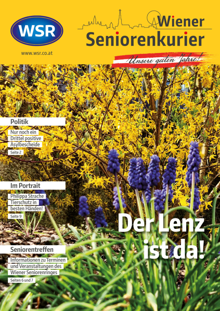 Der Seniorenkurier Mai 2019 ist da!