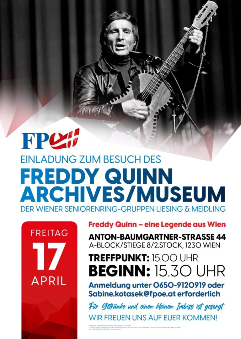 Besuch des Freddy Quinn Museums